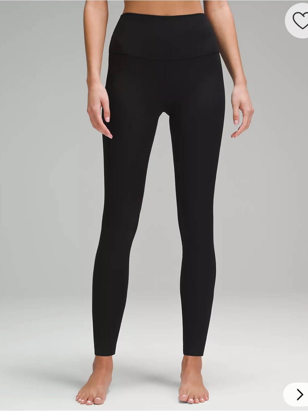 lululemon athletica Align Ribbed HR Pant 28” // Size 2
